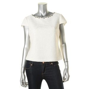 24. ELIZA J Embellished Blouse